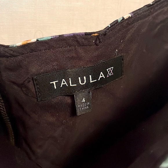 ARITZIA Talula Strapless Floral Mini Dress // Size 4 - Picture 4 of 6